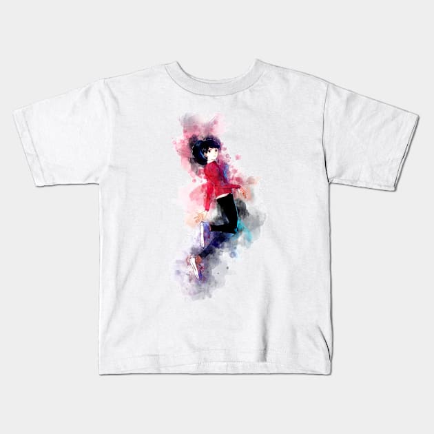 Aoi - Digimon Survive (Watercolor) Kids T-Shirt by Stylizing4You